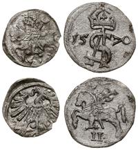 Polska, zestaw: denar 1559 i dwudenar 1570