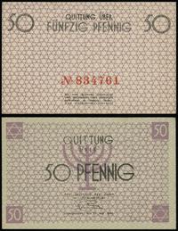 50 fenigów 15.05.1940, numeracja 834761 w kolorz