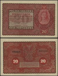 20 marek polskich 23.08.1919, seria II-E, numera