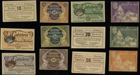 banknoty zastępcze, w skład zestawu wchodzi: 1 x ZSRR, 3 x Weisskirchen, 3 x Unter-Weissenach,..