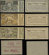banknoty zastępcze, w skład zestawu wchodzi: 1 x ZSRR, 3 x Weisskirchen, 3 x Unter-Weissenach,..