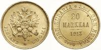 20 marek 1913 S, Helsinki, złoto, 6.47 g, minima