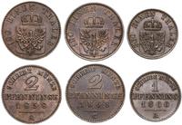 zestaw 3 monet, w skład zestawu wchodzą 2 x 2 fe