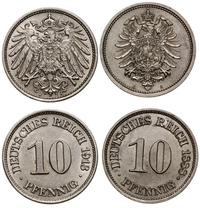 Niemcy, zestaw 2 x 10 fenigów
