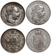 zestaw 2 monet, w skład zestawu wchodzi 1 forint