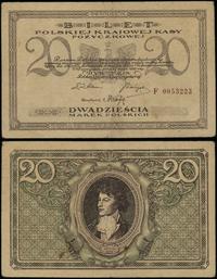 20 złotych 17.05.1919, seria F, numeracja 005322