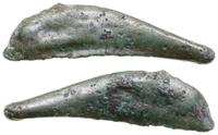 brąz w kształcie delfina VI–V w. pne, brąz, 32.9