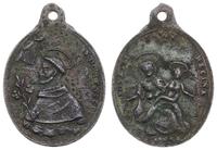 medalik religijny XVIII (?), Matka Boska z Dziec