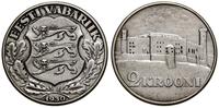 2 korony 1930, Tallinn, Zamek w Tallinnie, srebr