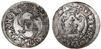 szeląg 1617, Ryga, moneta niedobita, Kop. 8156 (
