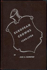 wydawnictwa zagraniczne, Davenport John S. – European Crowns 1600-1700, Galesburg 1974, brak ISBN