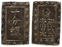 1 Bu srebrny (Ichibu Gin) okres Ansei (1859-1868