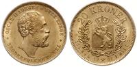 20 koron 1902, Kongsberg, moneta w pudełku PCGS 