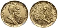 20 franga 1927 V, Weideń, moneta w pudełku NGC n