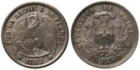 1 peso 1883, srebro 24.84 g, KM 142.1