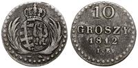10 groszy 1812 IB, Warszawa, Kop. 3689 (R), Kahn