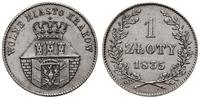 1 złoty 1835, Wiedeń, lekko czyszczone, ale ładn