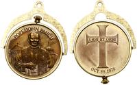 medalik pamiątkowy 1978 (?), Półpostać papieża, 