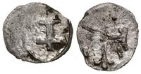 denar bez daty (1386-1399), Aw: Orzeł heraldyczn
