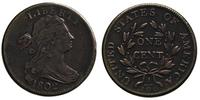 1/100 dolara (1 cent) 1802, ładna stara ciemna p