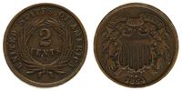 2 centy 1864, patyna