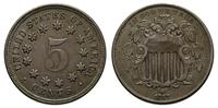 5 centów 1867, nikiel 4.88 g