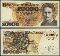 20.000 złotych 1.02.1989, seria Y, numeracja 110