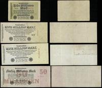 zestaw 4 banknotów, 10 milionów marek 22.08.1923