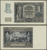 20 złotych 1.03.1940, seria N, numeracja 0984640