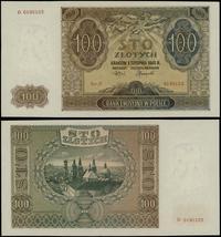 100 złotych 1.08.1941, seria D, numeracja 019010