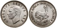 5 szylingów 1949, Pretoria, srebro próby 800, 28
