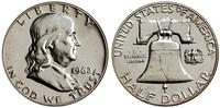 1/2 dolara 1962, Filadelfia, typ Franklin, srebr