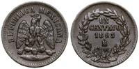 1 centavo 1893 Mo, Meksyk, miedź, KM 391.6