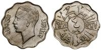 4 filsy 1938 I, Bombaj, miedzionikiel, patyna, p