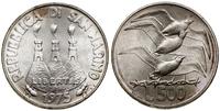 500 lirów 1975, Rzym, srebro próby 835, KM 47