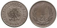 1 złoty 1949, PRÓBA - NIKIEL, Parchimowicz P215