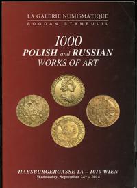 literatura numizmatyczna, La Galeria Numismatique Bogdan Stambuliu, 1000 Polish and Russian works of..