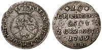 Polska, 10 groszy miedzianych, 1789 EB