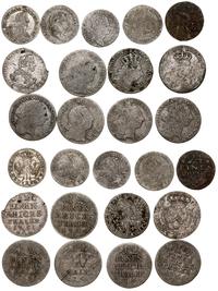 zestaw 13 monet pruskich, mennice: Berlin, Wrocł