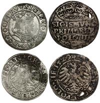 Polska, zestaw: 2 x grosz, 1529 Kraków i 1531 Toruń