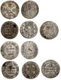 zestaw 5 monet, w zestawie:  Brandenburgia-Prusy