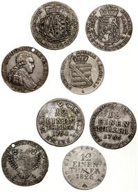Niemcy, zestaw 4 monet saksońskich