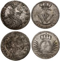 zestaw 2 monet, w zestawie: szóstak 17... Królew