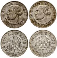 Niemcy, zestaw: 2 x 2 marki, 1933 A / D