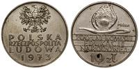 Polska, 10 złotych - próba technologiczna, 1973