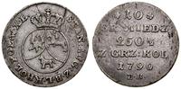 Polska, 10 groszy miedziane, 1790 EB