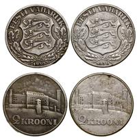 Estonia, lot 2 x 2 korony, 1930