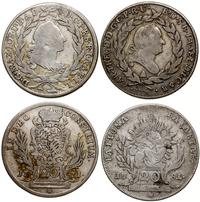 lot 2 monet, 20 krajcarów 1771 (Maksymilian III 