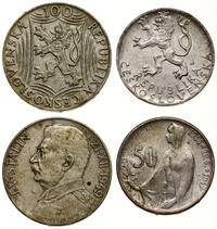 lot 2 monet, 50 koron 1947 (3. rocznica wybuchu 