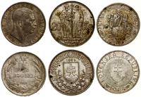 lot 3 monet, 250 lejów 1939 (Rumunia), 10 koron 